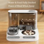 2-in-1 Gravity Pet Food & Water Dispenser