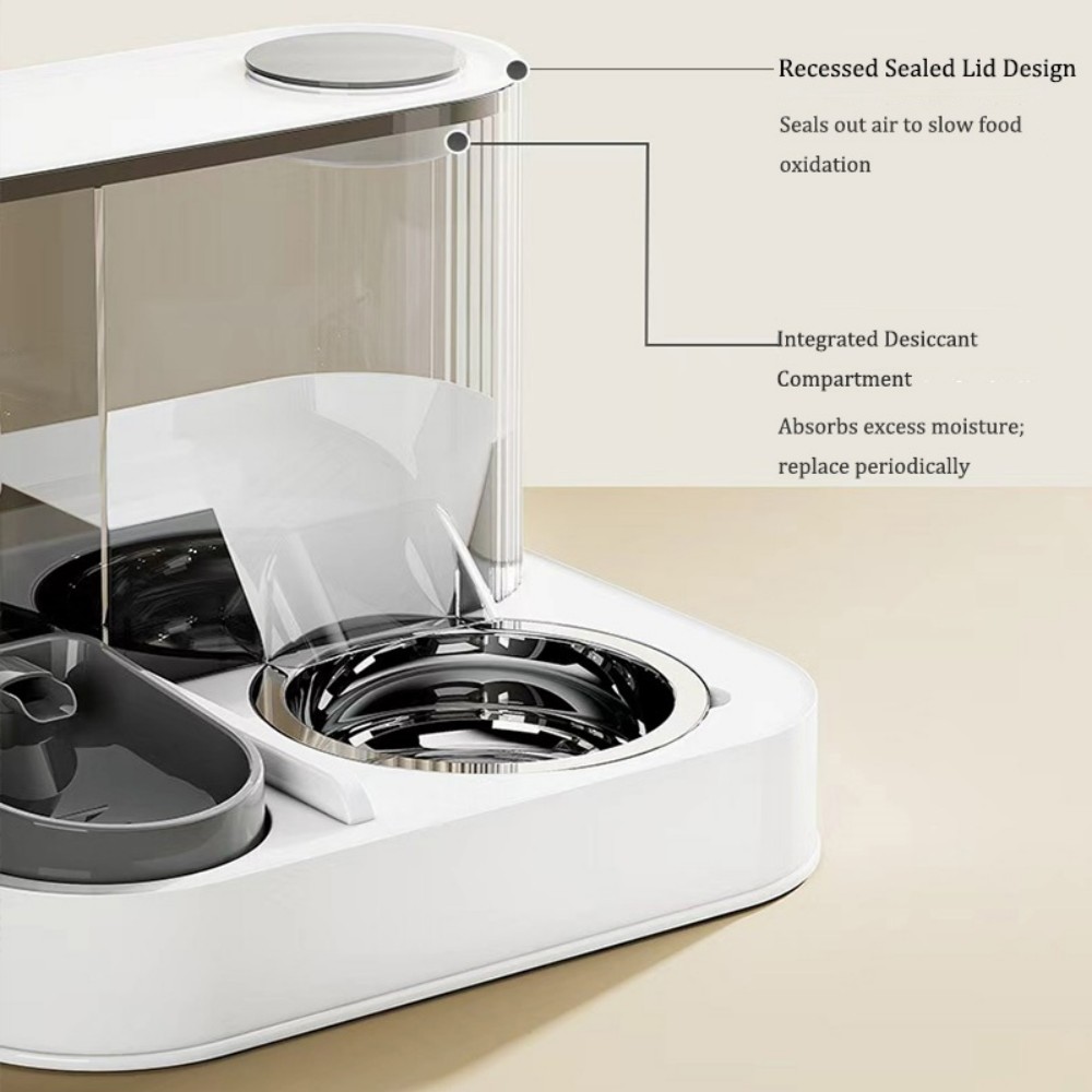2-in-1 Gravity Pet Food & Water Dispenser - Image 7