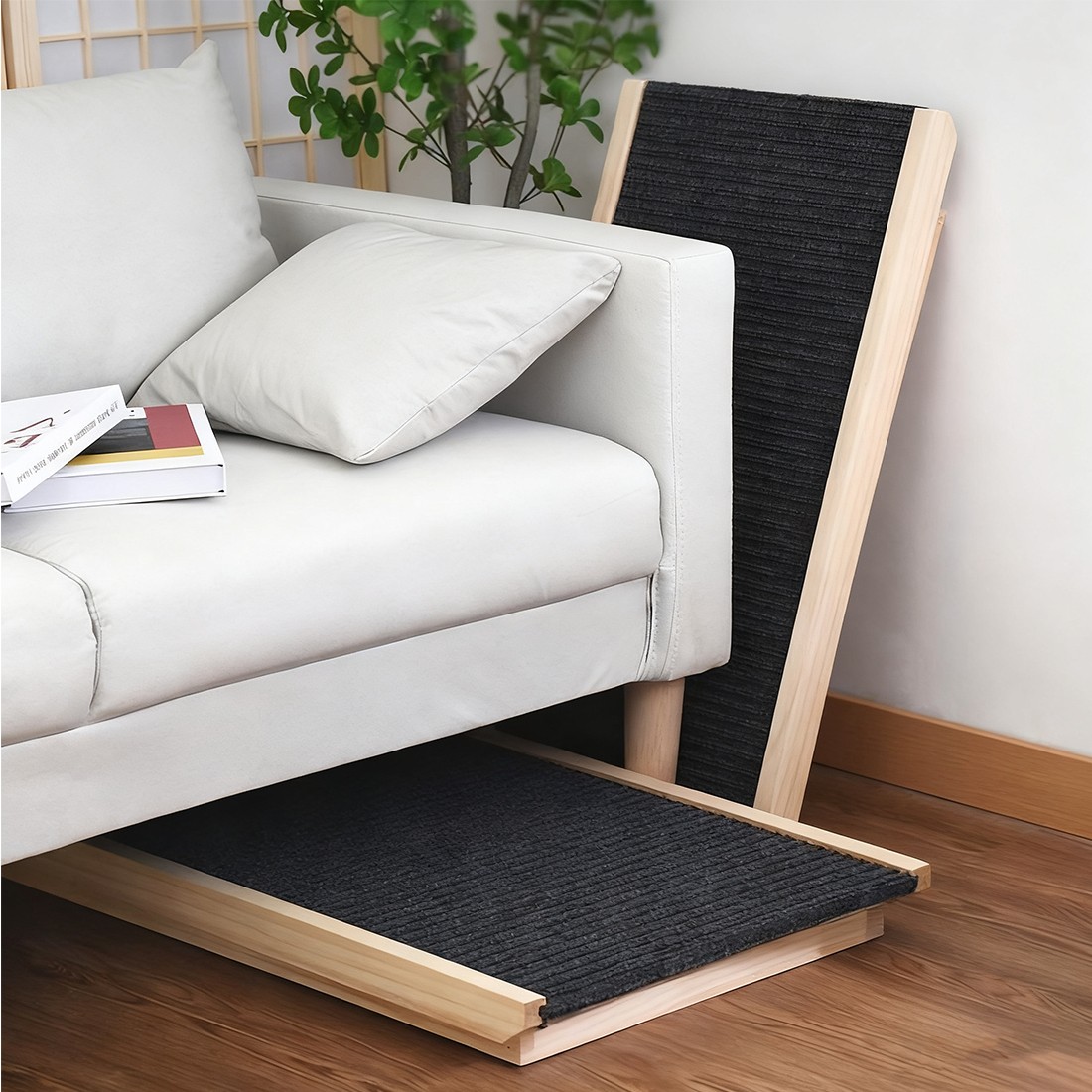 Adjustable Wooden Dog Ramp with Non-Slip Surface - Image 9