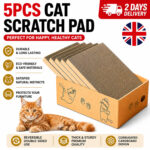 5-Piece Corrugated Cat Scratcher Set