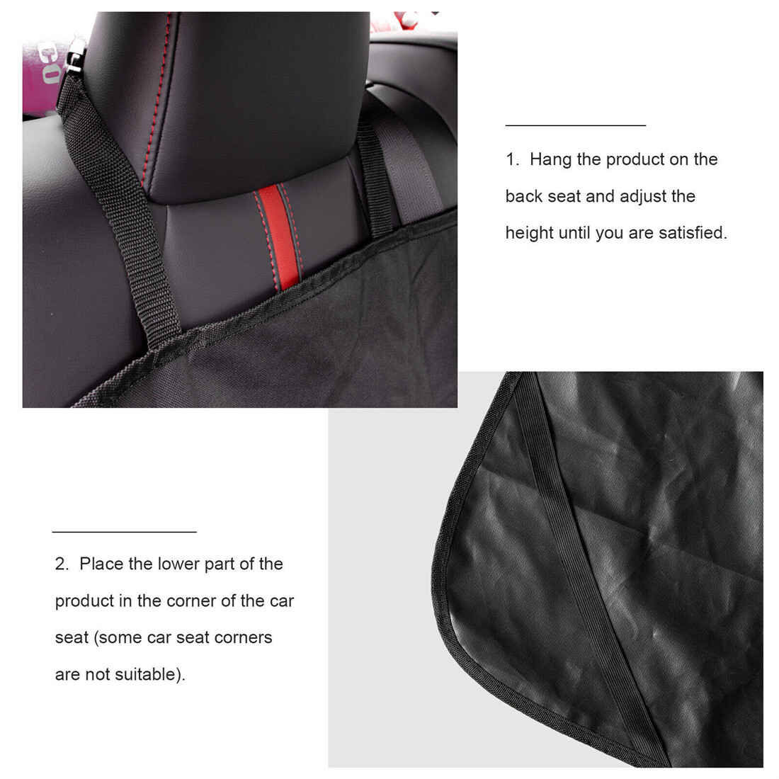 Waterproof Dog Rear Seat Protector - Image 6