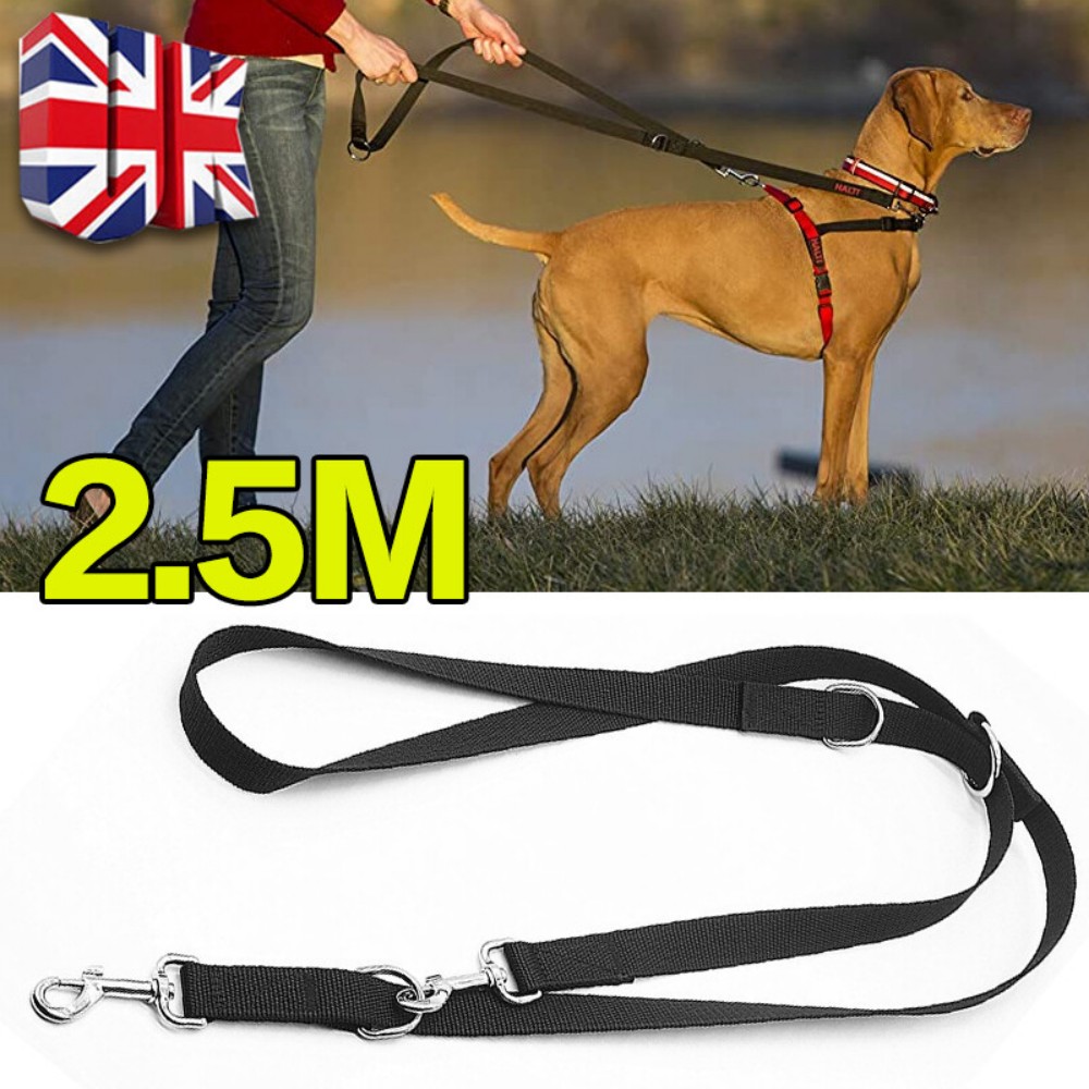 8ft Double-Ended Adjustable Dog Training Lead