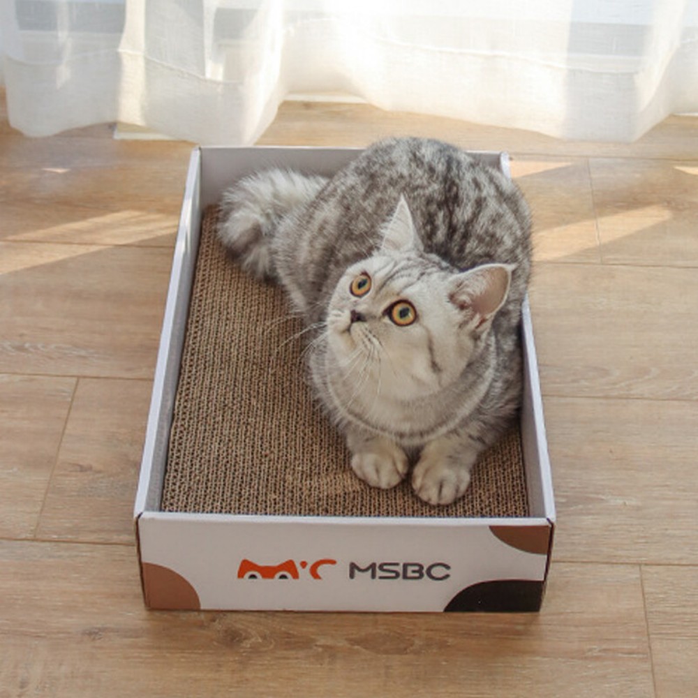 3-Piece Double-Sided Cat Scratcher Set